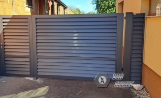 Plastificirane ograde – krilna vrata